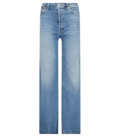 Jean 70S Ultra Highrise Wide Leg Indigo Storm