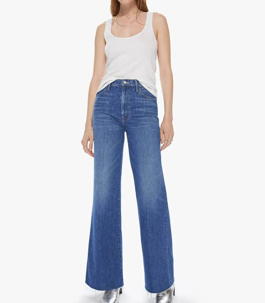 Jean The Hustler Roller Heel Fray Perfect Drug