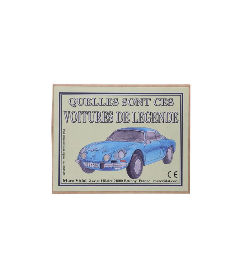 Jeu De Cartes "Quelles Sont Ces Voitures De Legende ?"
