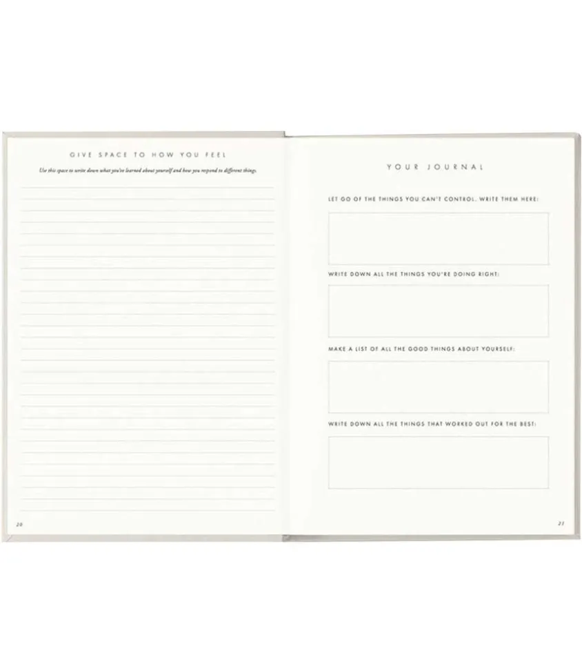 Journal Stress Less Gris