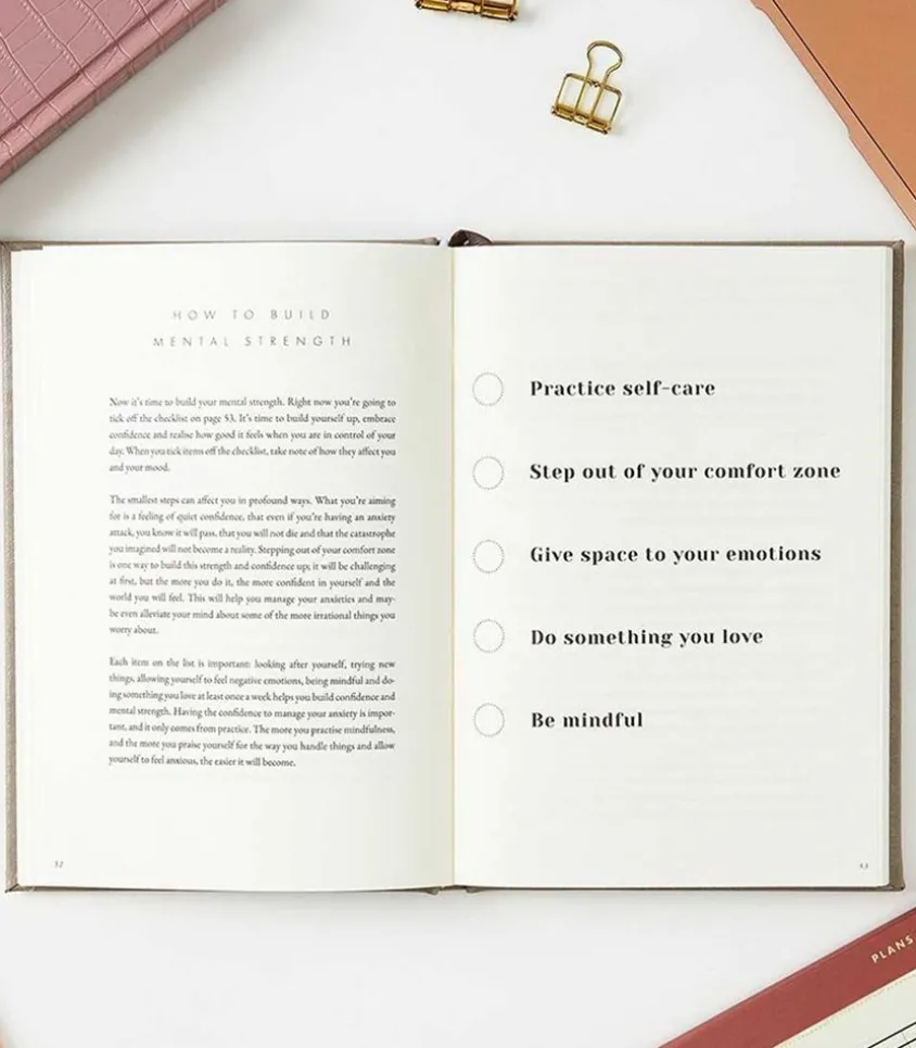 Journal Stress Less Gris