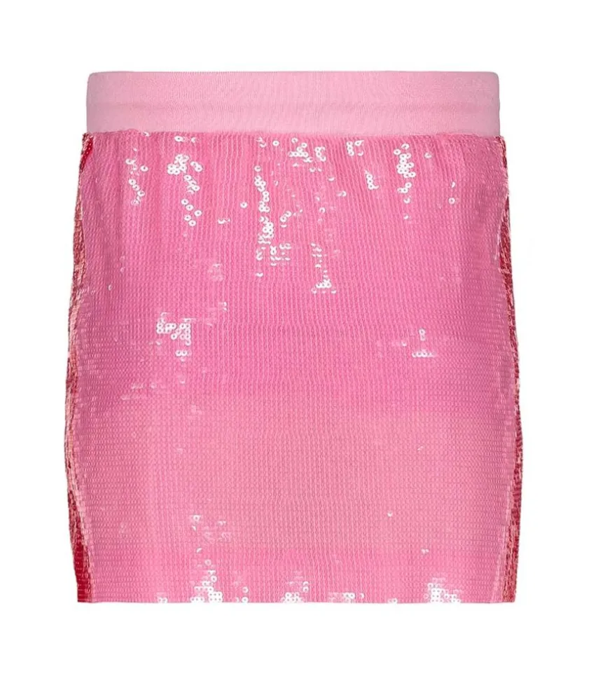 Jupe A Sequins Roses