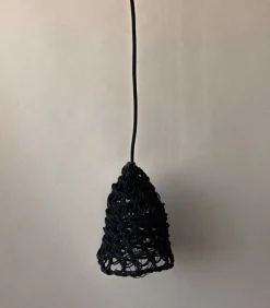 Luminaire Baladeuse Double 100% Papier Recycle Noir