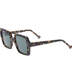 Lunettes De Soleil Eleonore Noir / Jaune Havane