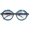 Lunettes Violette Bleu Canard