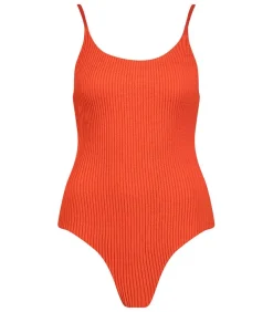 Maillot De Bain Une Piece Kim Mandarine Smoke
