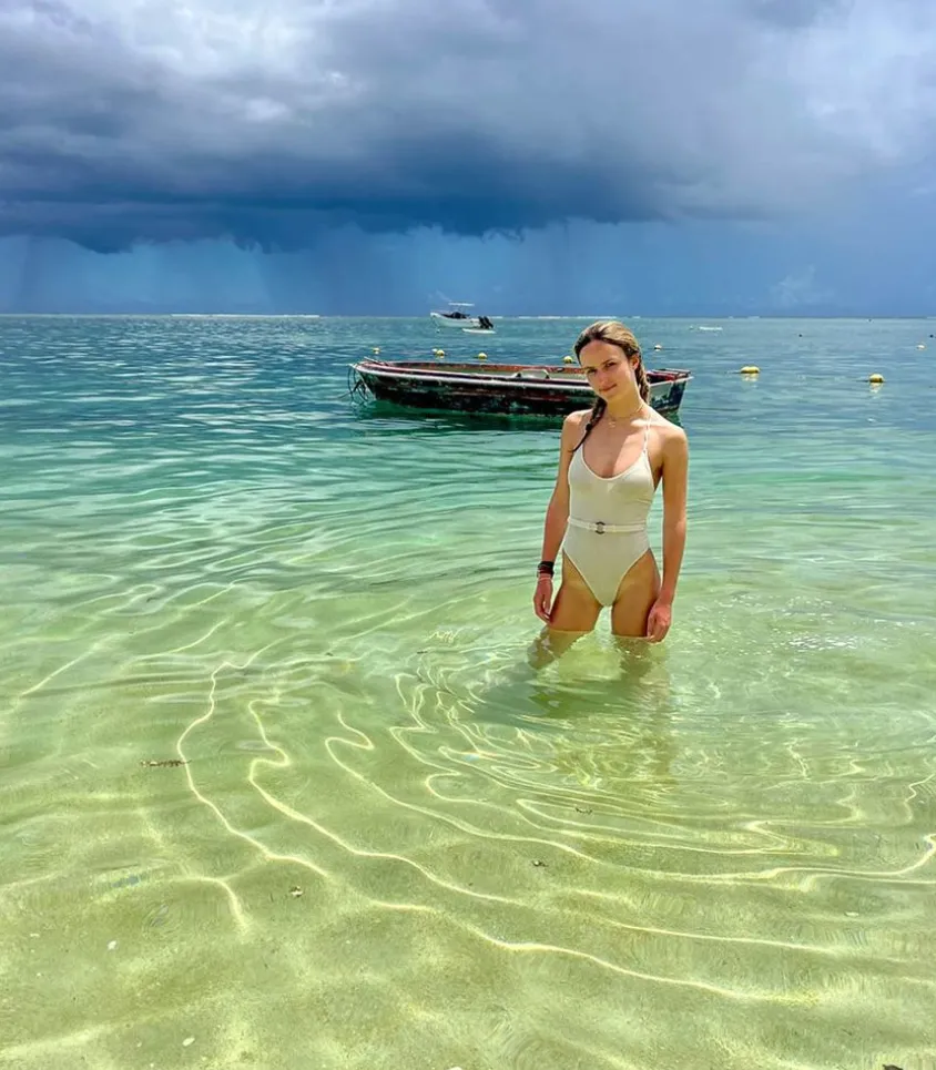 Maillot De Bain Une Piece Madison Off White