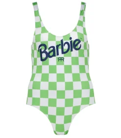 Maillot De Bain Une Piece Parmela Barbie Menthe