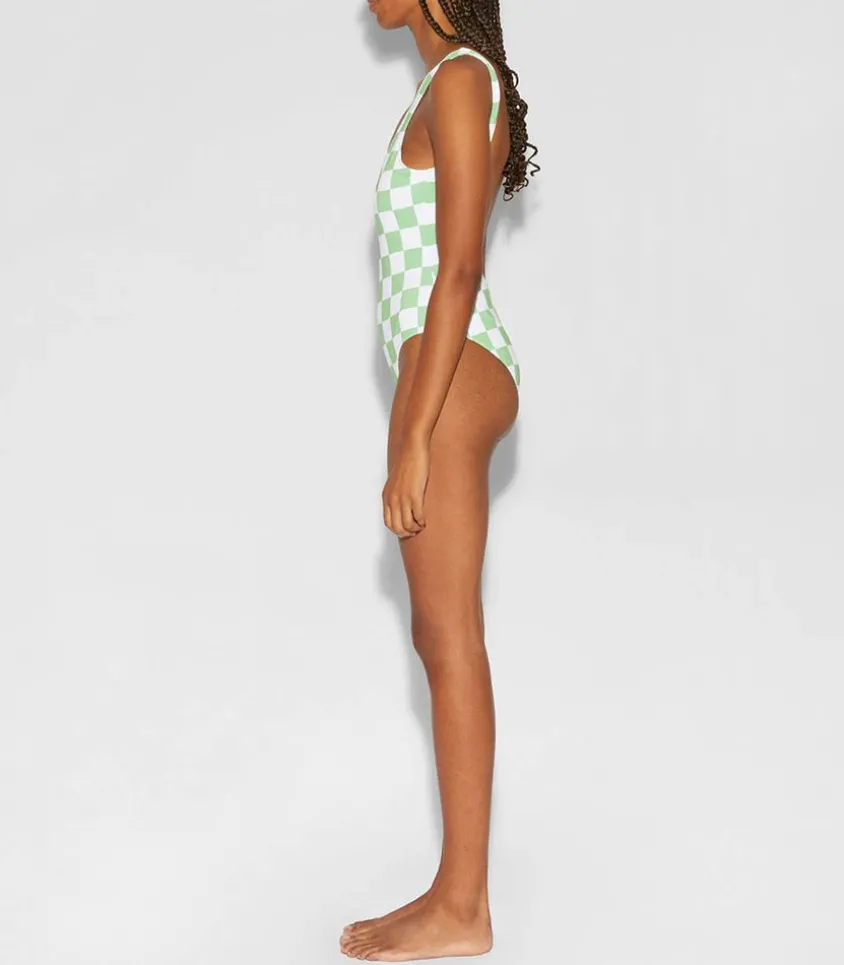 Maillot De Bain Une Piece Parmela Barbie Menthe