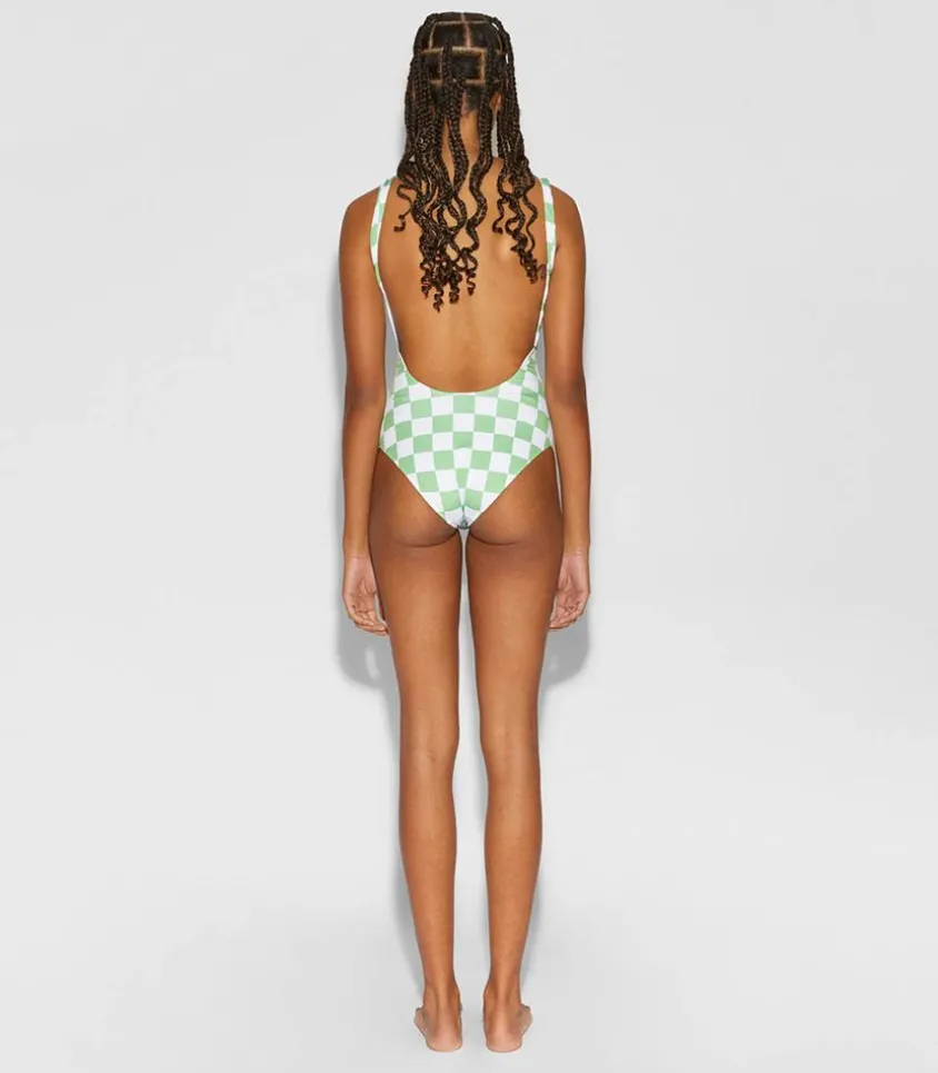 Maillot De Bain Une Piece Parmela Barbie Menthe