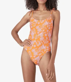 Maillot De Bain Une Piece Orion Tropicana Orange