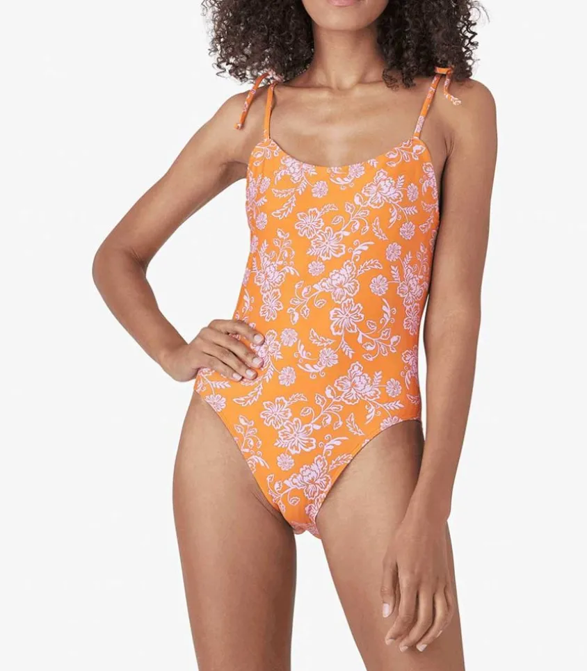 Maillot De Bain Une Piece Orion Tropicana Orange