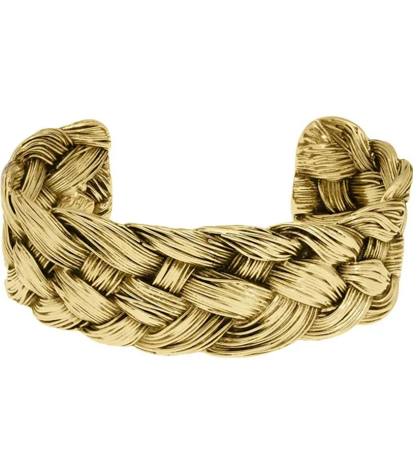 Manchette Tressee Doree