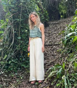 Pantalon Alba Lin Beige