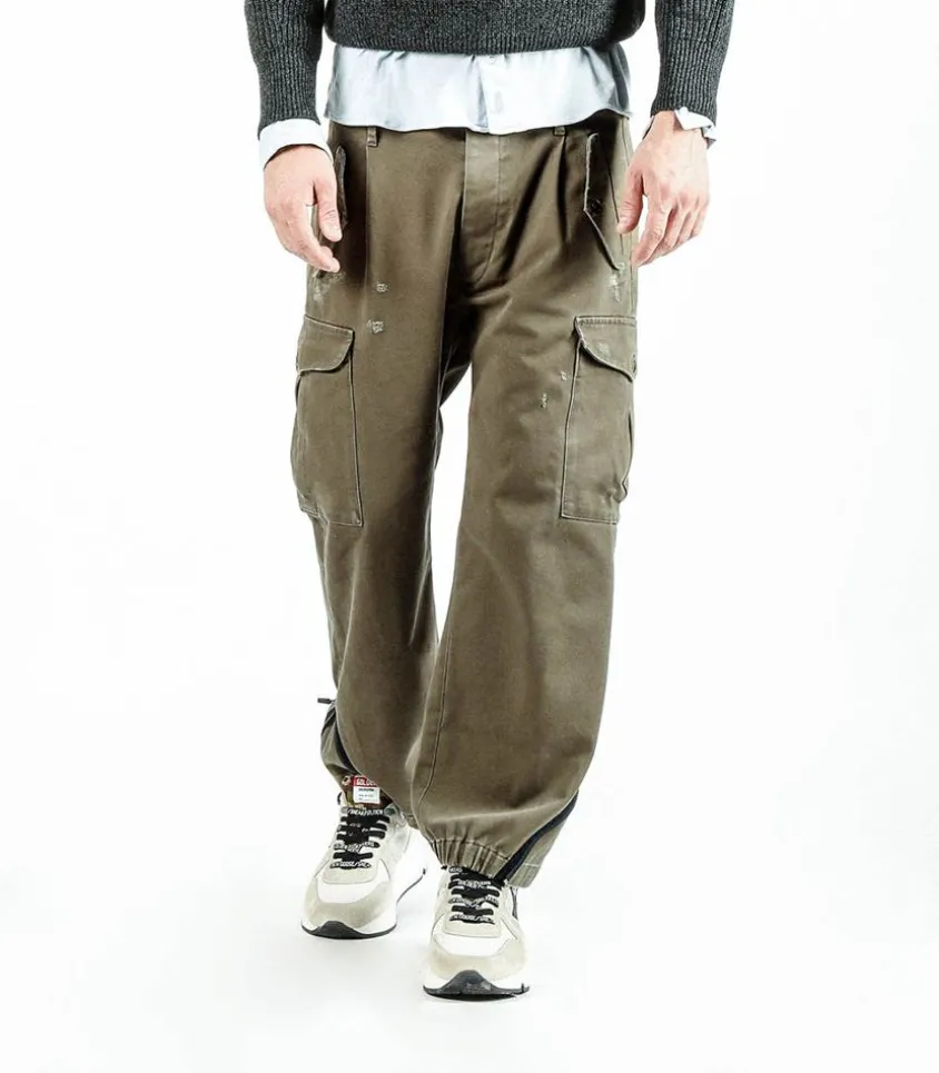 Pantalon Cargo Pour Homme Squad Olive