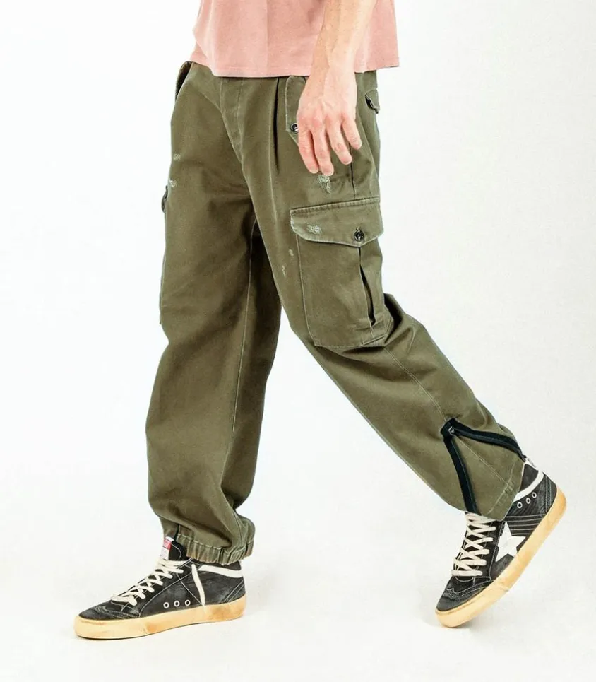 Pantalon Cargo Pour Homme Squad Olive