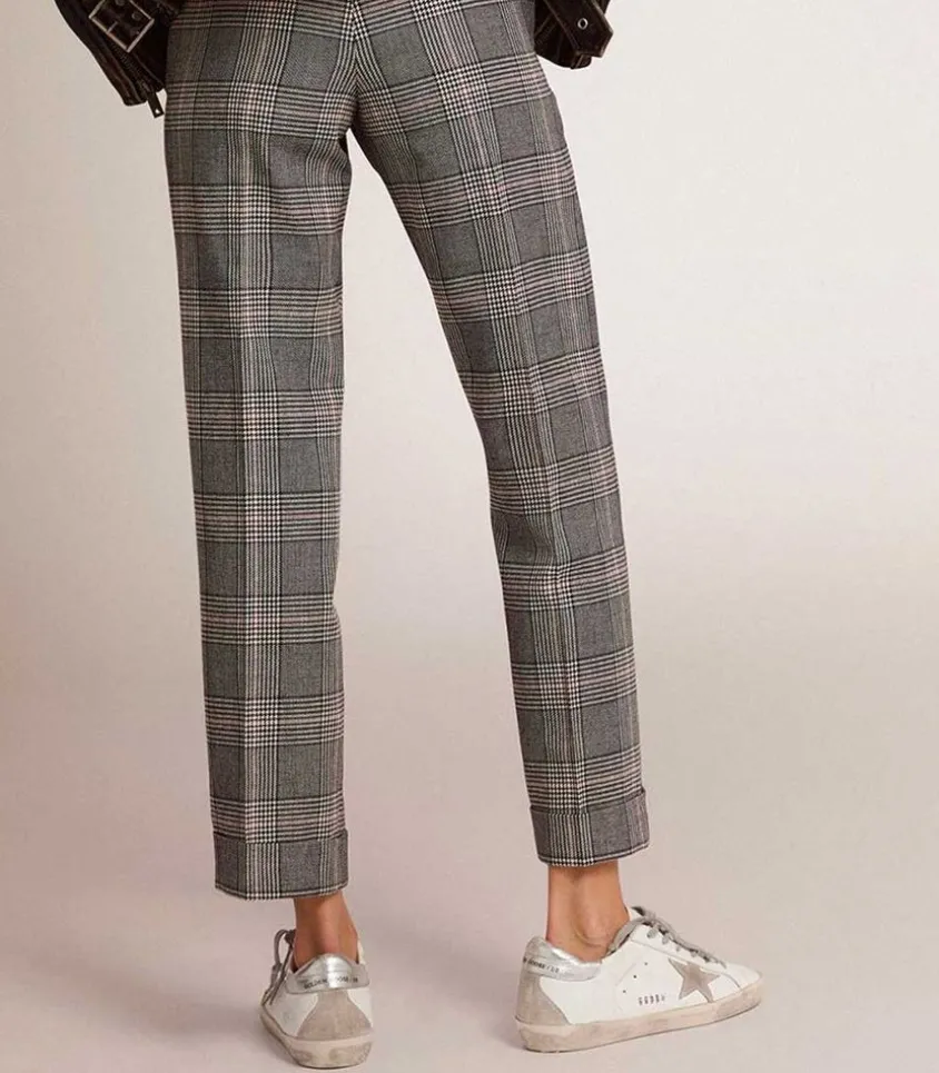 Pantalon Cigarette Golden Collection Prince De Galles