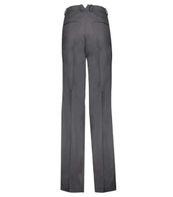 Pantalon Paula En Laine Gris