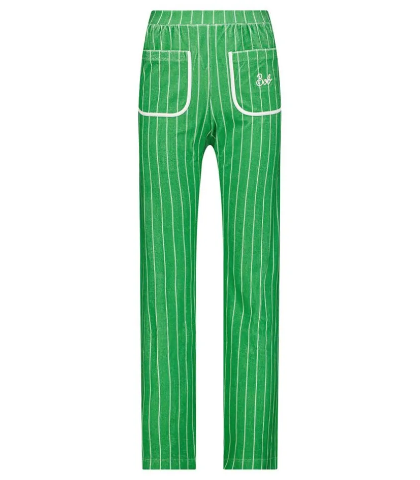 Pantalon Sofia Green Garden Stripes