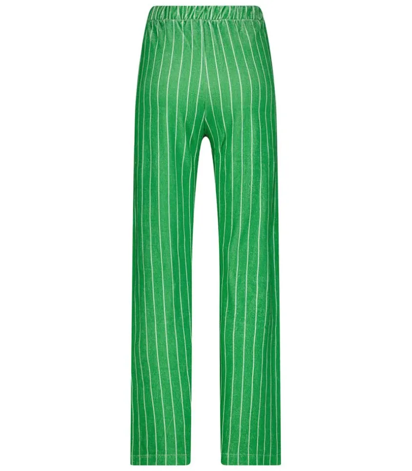Pantalon Sofia Green Garden Stripes
