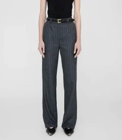 Pantalon Tailleur Drew Grey Pinstripe