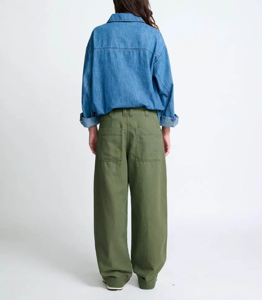 Pantalon Wideleg Wendy Kaki Soul