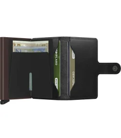 Porte-Carte Miniwallet Original Black Brown