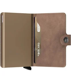 Porte-Carte Miniwallet Vintage Taupe