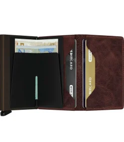 Porte-Carte Slimwallet Vintage Chocolate