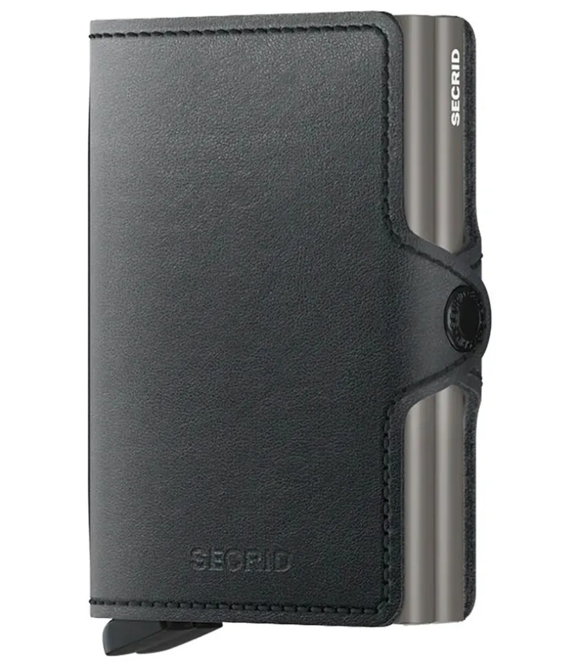 Porte-Carte Twinwallet Mirum Plant-Based Black