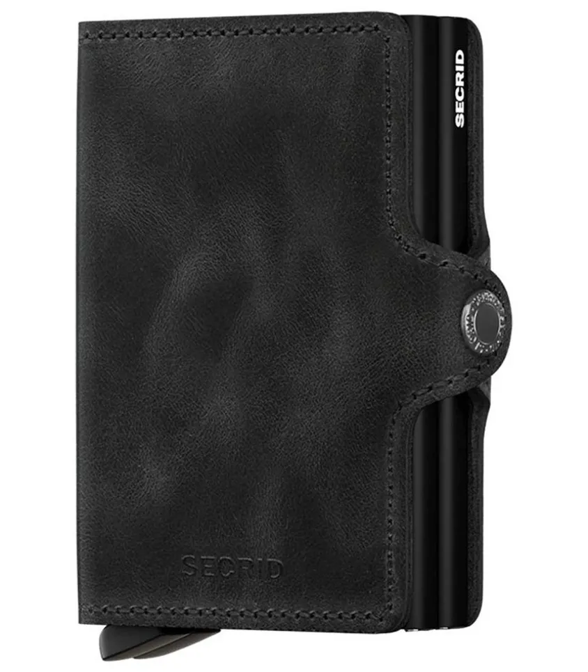 Porte-Carte Twinwallet Vintage Black