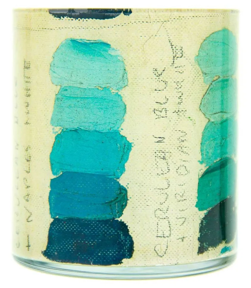 Pot A Crayons Nuances "Bleu De Ceruleum"