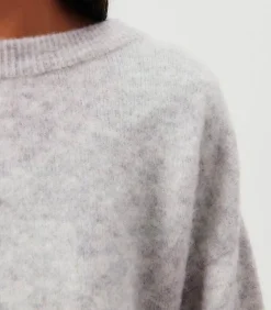 Pull Col Bateau Vitow Gris Clair Chine