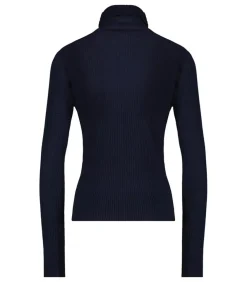 Pull Col Roule Dolcevita Navy