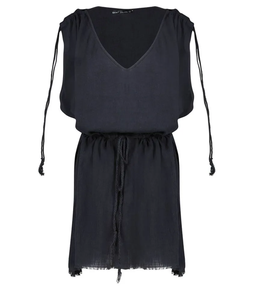 Robe Courte Alexandrie Noir