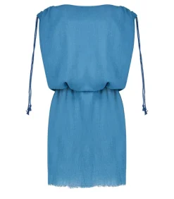 Robe Courte Alexandrie Petrole