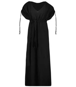 Robe Longue Kaftan Noir