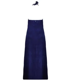 Robe Mireille Bleu Mediterranee