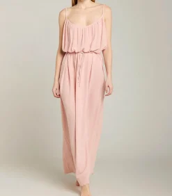 Robe Plissee Palm Beach Powder Pink
