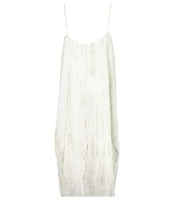 Robe Plissee Palm Beach Tie & Dye Water Green