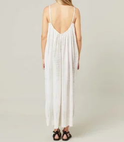 Robe Plissee Palm Beach Tie & Dye Water Green