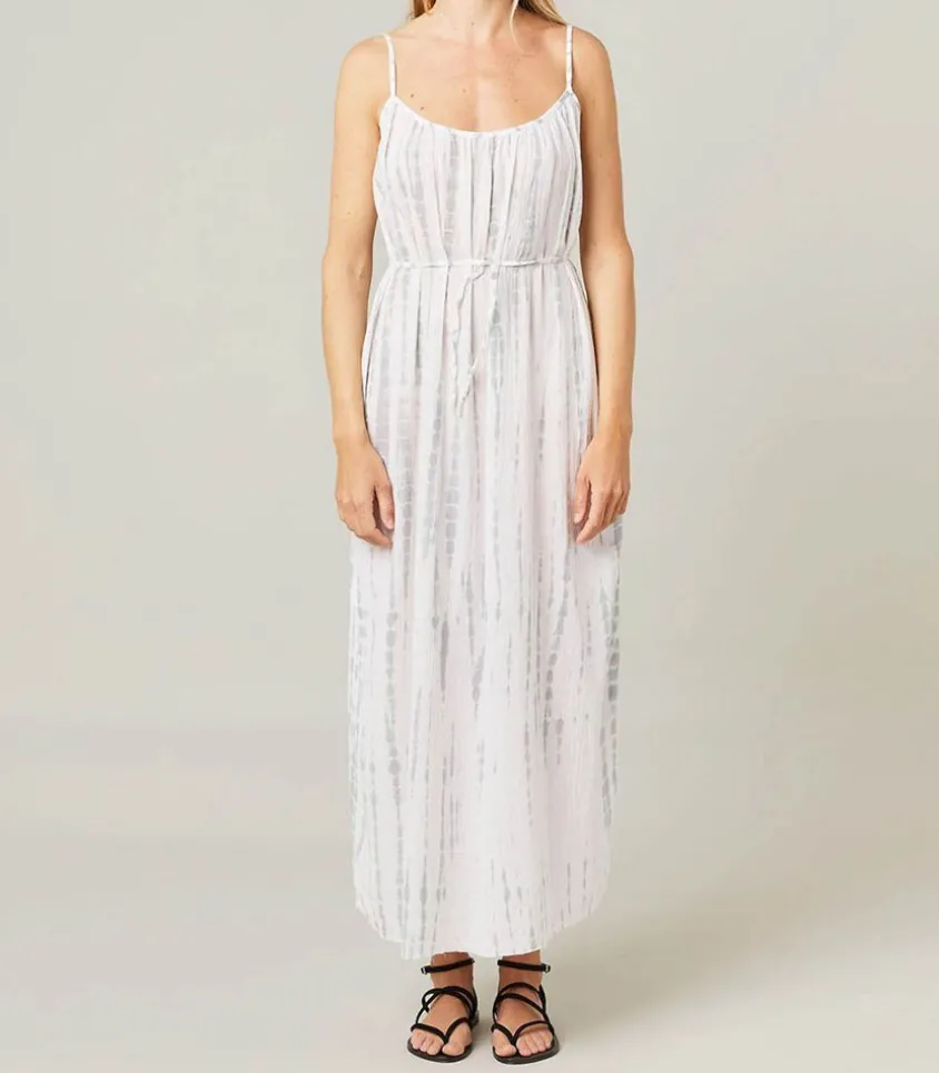 Robe Plissee Palm Beach Tie & Dye Blue/Grey