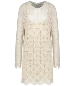 Robe Serge Crochet Lait