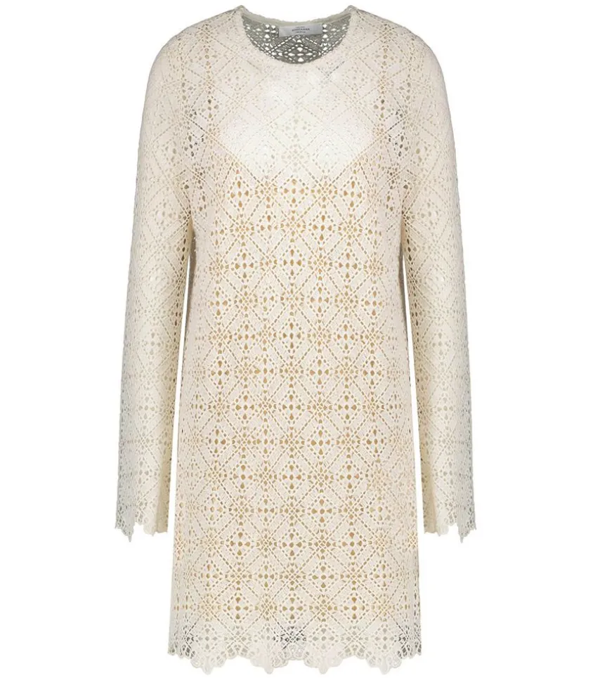 Robe Serge Crochet Lait