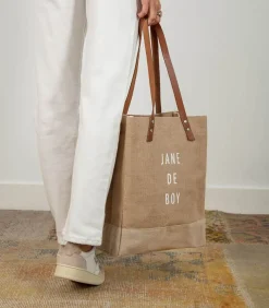 Sac Equitable Wine Bag Jane De Boy Natural
