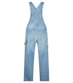 Salopette En Denim Vintage Stone