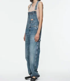Salopette En Denim Vintage Stone