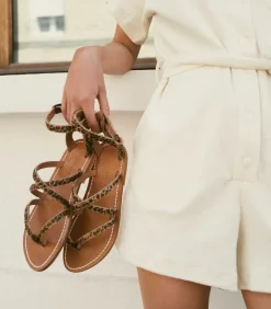 Sandales Epicure Horsy Baby Leopard