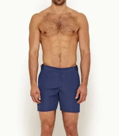 Short De Bain Homme Mi-Long Bulldog Ii Blue Wash
