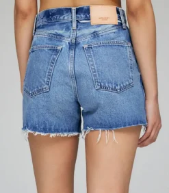 Short En Denim Cary A Taille Haute